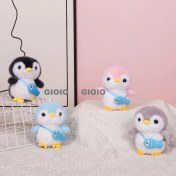 Resim Silver1 Bebek Makine Bebek Sevimli Karikatür Peluş Bebek Çanta Çekicilik Öğrenci Bebek Asılı Anahtar (Yurt Dışından) 