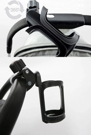 Resim bakgelal Buffer® Bebek Arabası Bisiklet Uyumlu Ayarlanabilir Şişe Biberon ve Suluk Tutucu 