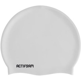 Resim Actifoam Silikon Yüzücü Bonesi Beyaz 