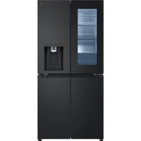 Resim LG GC-G22FFQYJ 508 Lt. E Enerji Gardırop No Frost Mat Siyah Buzdolabı 