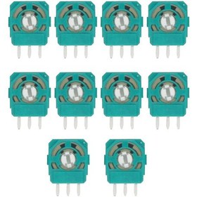 Resim 10'lu Paket 3d Analog Joystick Potansiyometre Yedek Uyumlu Ps5 Kontrol Cihazı-c Ju Newway 
