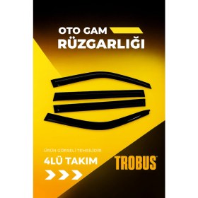 Resim Trobus Mitsubishi Canter 2007 FE 711 / 839 / 859 Cam Rüzgarlığı (2'li) 