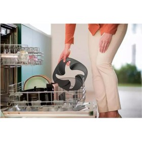 Resim Yüksek Kapasiteli Siyah ve Bakır Renkli Hava Pişirici, Sağlıklı Yemekler Için Idealdir 