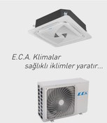 Resim Eca 18K 18.000 Btu/h A+ Sınıfı Kaset Tipi Klima Monofaze (Montaj Dahil) 