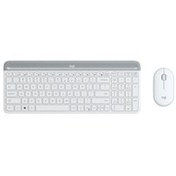 Resim LOGITECH MK470 Beyaz, 920-009436, Kablosuz, Türkçe Q, Klavye Mouse Set 