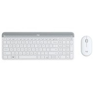 Resim LOGITECH MK470 Beyaz, 920-009436, Kablosuz, Türkçe Q, Klavye Mouse Set 