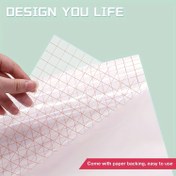 Resim Grid Çizgili Transfer Bandı | 30×300cm Kağıt Destekli - Kalıntısız Vinil Yapışkanlı 631/651/813 | Cricut Aksesuarları + Silhouette Cameo Uyumlu EasyWeed Transfer Kağıdı | Büyük Boy Tabela Yapımı Bant, DIY El Sanatları ve Dekorasyon 