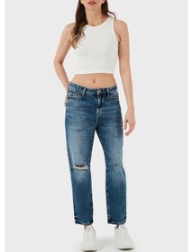 Resim Armani Exchange Kadın Kot Pantolon 3dyj16 Y16gz 05ek Mavi 