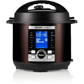 Resim AR2055 Chefim Multi Functional Pressure Cooker - Black 