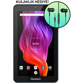 Resim Hometech Alfa 7 Lm Tablet Kulaklık Hediyeli 