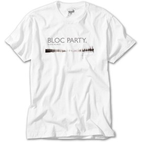 Resim Bloc Party Silent Alarm Beyaz Tişört 