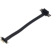 Resim Xindoker Pcı-e 3.0 1x 90 Derece 20cm Genişletme Kablosu - Grafik Kartı, Ses Kartı, Kablosuz Ağ Kartı İçin Esnek Bağlantı Ve 8gbps Hızlı Aktarım 