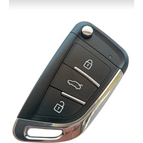 Resim Lüx Bmw Fem Tipli Sustalı Keydiy (Kd) Anahtar Kabı Kumanda Kabı 3 Tuşlu 1.ci Kalite 