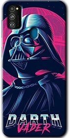 Resim MRCİLETİSİMmrc-178714 Darth Vader Kılıf Kapak Hayalet Ekran Yandan Gözükmez Samsung Galaxy M30s ile uyumlu 