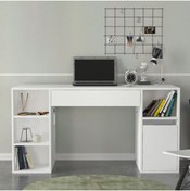 Resim Dekorister Diamond Çalışma Masası Beyaz - 145 Cm 