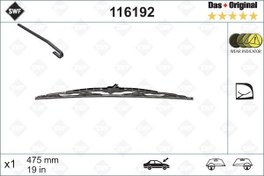 Resim x SİLECEK SÜPÜRGESİ ÖN SAĞ GOLF4 BORA 475mm 