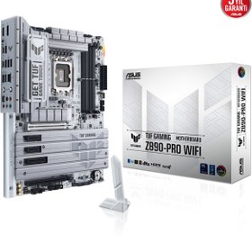 Resim ASUS Tuf Gamıng Z890-pro Wıfı Intel Lga1851 Z890 Ddr5 9066 Mhz(OC) Atx Gaming (OYUNCU) Anakart 