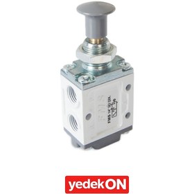 Resim 1/4 3x2 Pnömatik Çekmeli Yaylı Valfler 