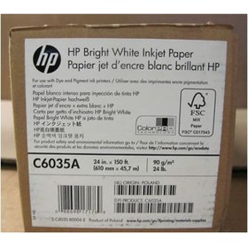 Resim HP C6035a Bright White Inkjet Paper 610mmx45.7m 