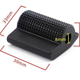 Resim Didadodo Evrensel Motosiklet Vites Kolu Kılıfı - 4'lü Set Kaymaz Kauçuk Ayakkabı Koruyucu 