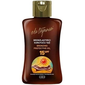 Resim Eda Taşpınar Yoğun Bronzlaştırıcı Yağ SPF15 50ml 