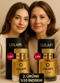 Resim Lulapi Anne Kız Parfüm Seti | L207 See & L204 G.Girl | 2'li Set 50 ML |Uzun Kalıcılık 