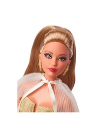 Resim Barbie 2023 Mutlu Yıllar Bebeği - Kumral HJX06 