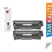 Resim Plusprint Hp Laserjet 1022 Yazıcı Uyumlu 12A Muadil Toner 2'li Paket 