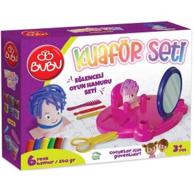 Resim Bu-Bu Oyun Hamuru Seti Kuaför (L) BUBU-OH0014 