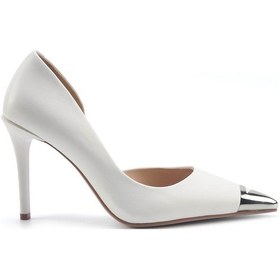 Resim Nine West Dancına 5fx Beyaz Kadın Topuklu Ayakkabı 000000000101928679 Beyaz 