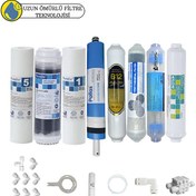 Resim Pemax Water Solutions Purefer Açık Kasa Çift Sedimentli Sertifikalı 8'li Pallas Mebran Şeffaf 4'lü Mineral-B12Alkali-Detox 