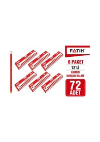 Resim Kırmızı Kopya Kalemi 12'li 6 Paket 