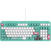 Resim Asus TUF Gaming K3 Gen II Hatsune Miku Edition RGB Türkçe Mekanik Gaming Klavye 90MP0460-BKYA30 