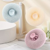 Resim Bu 1 adet Vantuz Banyo Süngeri Temizleme Fırçası ile Cildinizi Nazikçe Pul Pul Dökün ve Temizleyin! 
