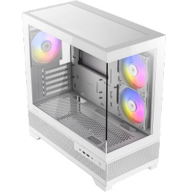 Resim Antec Cx500m Argb 3x120mm Fan Matx Beyaz Mid Tower Gaming Oyuncu Kasası 