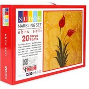 Resim Südor Ebru Boya Seti Başlangıç Seti 20 Parça SD85A4 