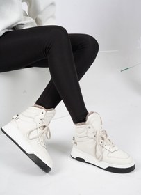 Resim Osso Hakiki Deri Kürklü Kadın Sneaker Bot 222114204 