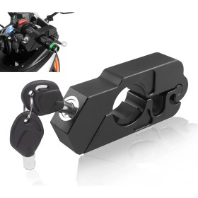 Resim Motosiklet Manet Fren Gidon Kilidi Cnc Alüminyum Pro Evrensel Hırsızlık Önleyici Karışık Renklerde 