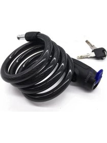 Resim abnturk En Kaliteli Motor Koruma Sistemi 22MM Çelik Halat Uzunboy Kilit 150CM Sağlam Motor Kilidi En Güvenli 