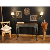 Resim Wooding 100 Cm Çekmeceli Masif Siyah Ceviz Dresuar (548588051) Siyah 