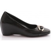 Resim Dgn 24364 Kadin Metal Aksesuarli Dolgu Topuklu Ayakkabi 24364-2428-R1534 