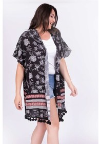 Resim Myline Püskül Detaylı Kimono 538652266 