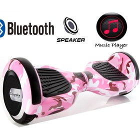 Resim CityMate Elektrikli Kaykay Hoverboard Bluetooth Hoparlörlü 6.5 Inch Grafiti Desenli Otomatik Akıllı Denge 