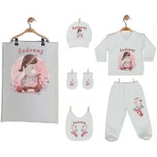 Resim Pia Baby Gl 1940-07 Isme Özel Battaniye Zıbın Set 