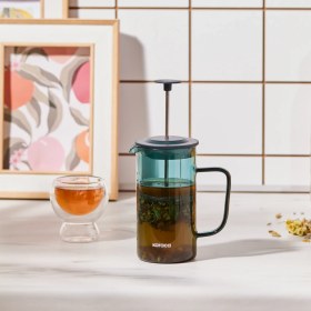 Resim Karaca Valentina French Press 350 ml Green Su Yeşili 
