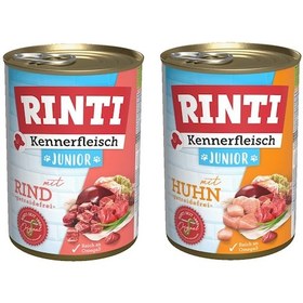 Resim Rinti 2 Çeşit Karma Gurme Yavru Köpek Konservesi 400 G X 2 Adet 