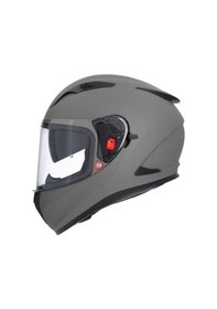 Resim Shiro Shadow S Beden Motosiklet Kaskı Mat Asphalt/nardo Sh605 Gri 