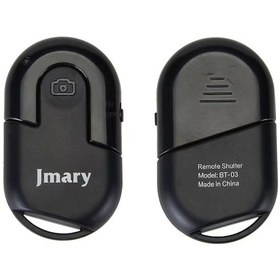 Resim Tablet Telefon Android ve Apple Uyumlu iOS Jmary BT-03 Bluetoothlu Fotoğraf Çekim Kumandası 