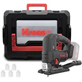 Resim Kress KUE26.91 20Volt Profesyonel Kömürsüz Devir Ayarlı Şarjlı Dekupaj Testere - Akü Dahil Değildir 