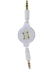 Resim 3.5 Mm Makaralı Stereo Aux Kablosu 